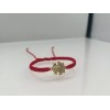 Animal Red String Cubic Zirconia Animal Frog Macrame Bracelet