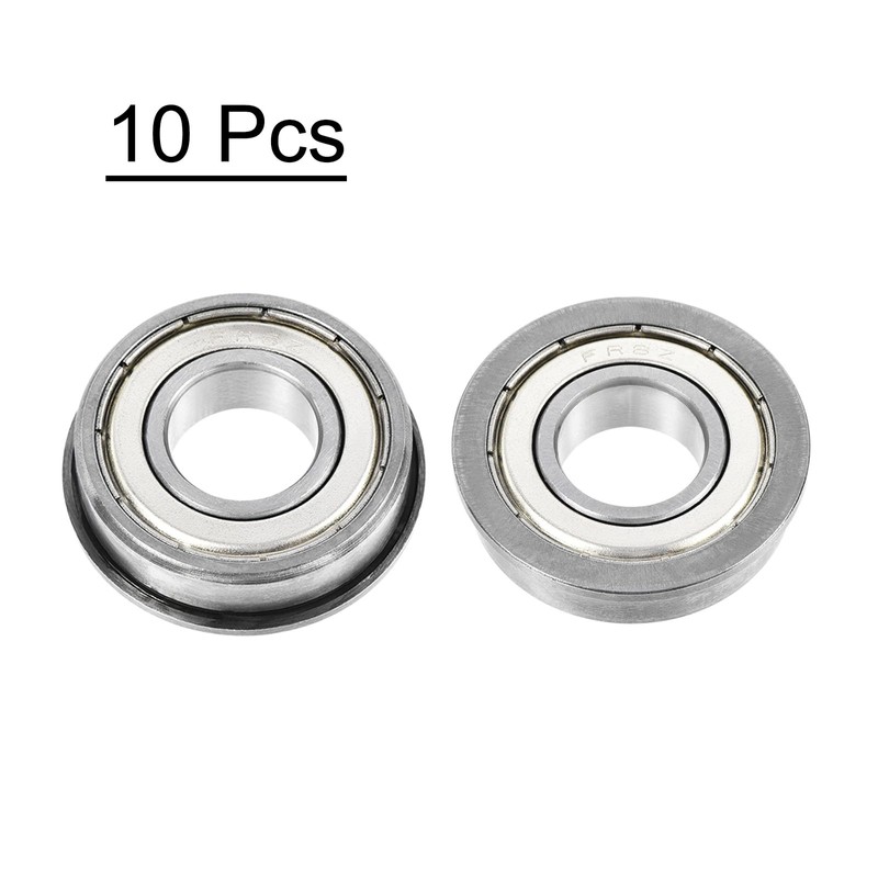uxcell FR8ZZ Flanged Ball Bearing 1/2 x 1-1/8 x 5/16