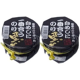 Marwa Foods Watanabe Suisan Seaweed Best for White Mushi, Black, 6.3 oz (180 g) x 2 Packs