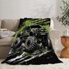 Camo Truck Blanket Plush Cozy Cool Car Throw Blankets for