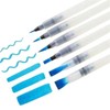WANGCL 6 Pack Water Brush Assorted Tips Refillable Ink and