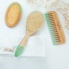 Oval Pocket Bamboo Hair Brush Feel Natural