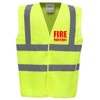 Brook Hi Vis UK Big Logo Fire Marshal Premium Yellow