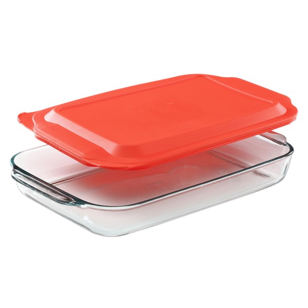 Pyrex Pyrex Basics 3 QT Glass Baking Dish With Plastic