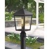 zeyu Outdoor Post Light, 16 Inch Exterior Pole Light Pillar