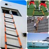 Fire Escape Ladder, 13.1 Feet Emergency Fire Ladder, 2-3 Story