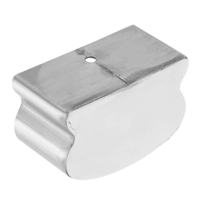 jojofuny 2pcs Stainless Steel Handrail End Cap Horseshoe-Shaped End for