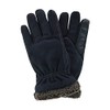 isotoner Men’s Recycled Microsuede and Berber Glove - A70188 (Black,