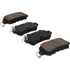QB by QUALITY-BUILT Ceramic Rear Brake Pads (1000-1624C) Compatible with