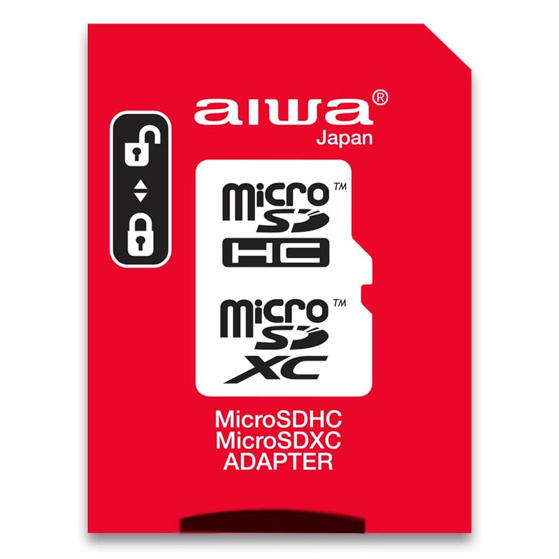 AIWA MSDV30 64GB MicroSDXC Class 10 Class U3 UHS Memory