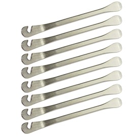 Zelerdo 8 Pack Bike Tire Lever Tyre Spoon Iron Changing Tool for Repair Bike Tube