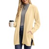 PrinStory Cardigans for Women Long Plus Size Cardigan Open Front