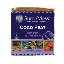 Super Moss (23277) Coco Peat Soil, Mini Bale (0.6 ft3)