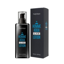 Men's all-in-one cosmetics Aqua Men's Skin Lotion 150ml Purederm Homme / 남성 올인원 화장품 아쿠아 남자 스킨 로션 150ml 퓨어덤 옴므