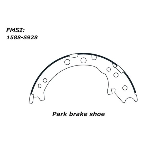 Centric For Honda CR-V 2007-2016 Centric Premium Rear Parking Brake