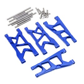 CODA RACING Aluminum Front & Rear Suspension Arms Set for Arrma 1/10 Granite 4X4, Senton RC Car Upgrade Parts-Replacement of AR330443 AR330516