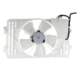 BOXI 620-630 Radiator Cooling Fan Assembly Fit for Pontiac Vibe 2003-2008 for Toyota Corolla 2003-2008 Matrix 2003-2008 ONLY 1.8L Engine 16361-0D090