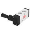 Practical mechanical air valve, aluminium alloy, pneumatic mechanical hand pull