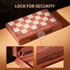 Magnetic Travel Chess Set 12 Inches Folding Chess Board with