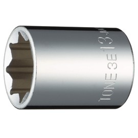 Tone Socket (8 Angle) 3E-13 Drive Angle 0.3 inch (9.5 mm) (3/8 mm), Double Side Width 0.5 inches (13 mm)
