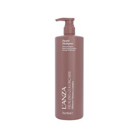L’ANZA Healing ColorCare Silver Brightening Shampoo, for Silver, Gray, White, Blonde & Highlighted Hair - Boosts Shine and Brightness while Healing, Controls Unwanted Warm Tones (33.8 Fl Oz)