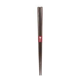 Chopsticks, Hexagonal Moon Flash, Black, Dishwasher Safe, Antibacterial Chopsticks, Design Paulownia Box and Wrapping Included, Gift, Father's Day, Respect for the Aged Day (148)