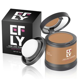 Root Touch Up Hair Color Powder For Concealing Hair Loss and Thinning, Gray Hair Shadow Root Cover Up Hairline Powder For Women Men Eyebrows, Beard Line (Dark Blonde, 0.35 Ounce)
