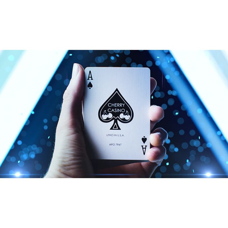 MTS Cherry Playing Cards Tahoe Blue by Pure Imagination