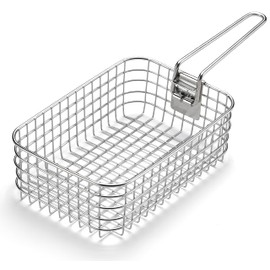 Camping Moon S-1218 Mestin Frying Basket, Large, Frying Net, Frying Goods, Basket, Fry Net