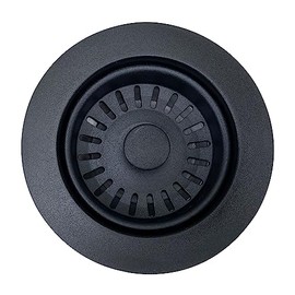 Nantucket 3.5KD-GCMB Basket Strainer Kitchen Drain For Granite Composite Sinks - Matte Black