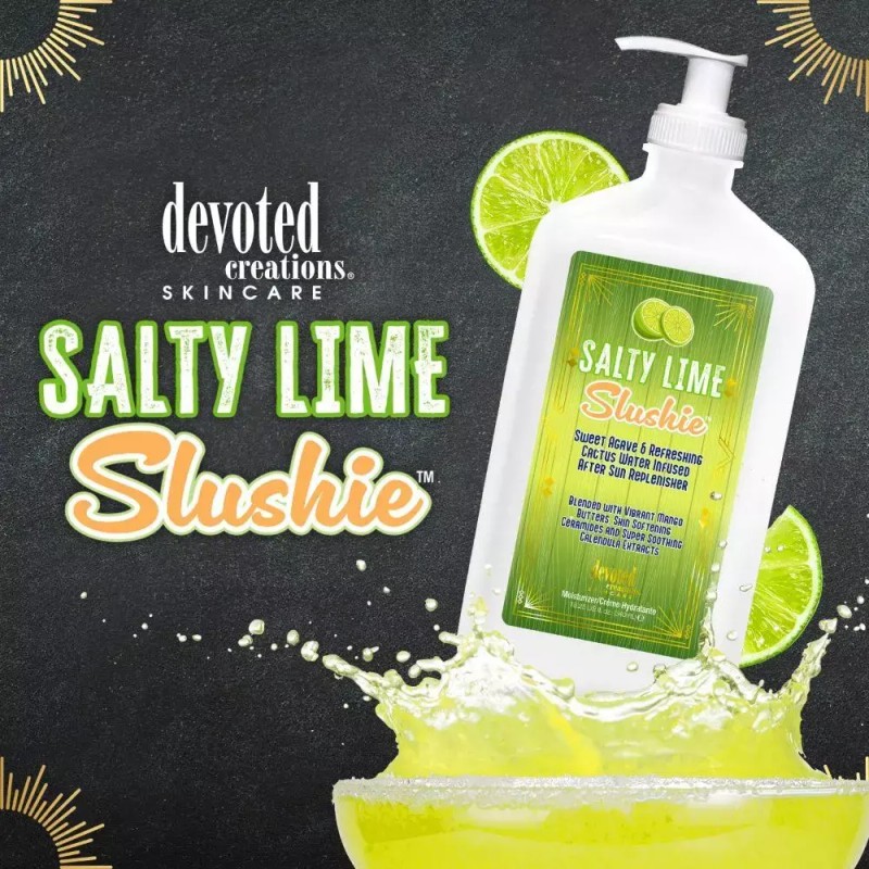 Devoted Creations Salty Lime 슬러시 모이스처라이저 크림 540ml Devoted Creations