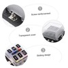 Gatuida Box 6 Ways Car Fuse Car with LED Warning