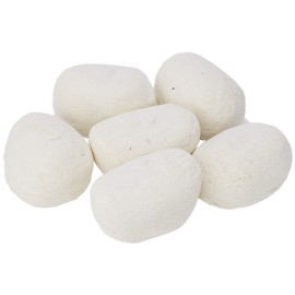 20 Mixed Gas fire Ceramic Pebbles Replacements/Bio Fuels/Ceramic (Mixed/White/Beige/Grey) NEW & EXCLUSIVE TO COALS 4 U