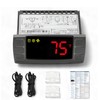 Digital Temperature Controller XR06CX-4N1F1 for Commercial Refrigeration, 120V Replacement for