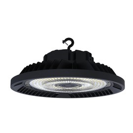 LEDONE UFO High Bay LED Lights, Multiple Wattage 180W/200W/250W, 0-10V Dimmable with Hook Mount, IP66 with 5000K Daylight, 8ft Wire with Plug, 120-277V with 120 Degrees Ribbed Lens, UL&DLC Listed
