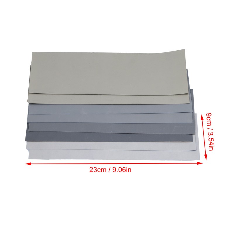20Pcs Sand Paper Dry Wet Sandpaper 1000 to 7000 Grit