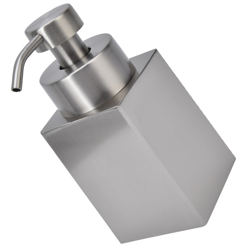 Hand Sanitizer Bottle Silver Large Capacity Non Slip 304 Stainless