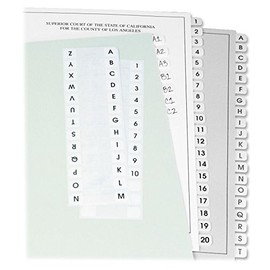 Redi-Tag 31000 Write-On Index Tabs, Permanent Adhesive, White, 104 Tabs/Pack