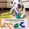 BLESQU Dog Bully Stick Holder – Treat-Dispensing Chew Toy –