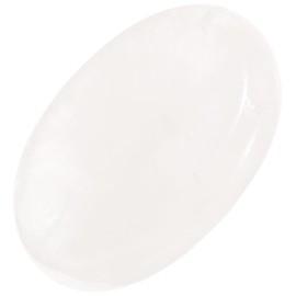 LALAFINA Natural Crystal Massage Stone for Anxiety Relief Thumb Scraper for Stress Management Finger Scraping Tool for Facial Massage Promotes Blood Circulation and Micro-Circulation for