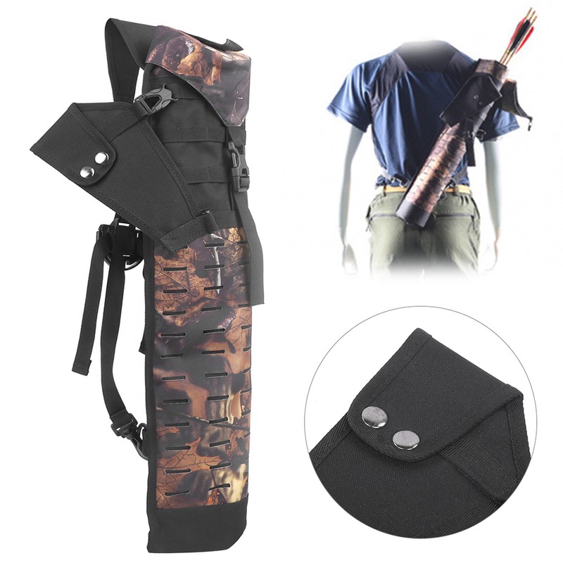 Arrow Waist Pack Bow Quiver Outdoor Hunting Adjustable WearResistant Archery