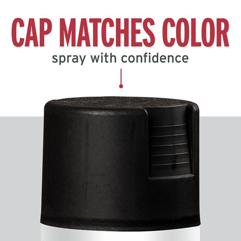 Rust-Oleum 7798830 Stops Rust Spray Paint, 12 oz, Semi-Gloss Black