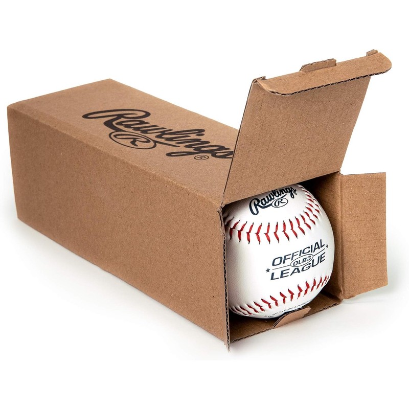 Rawlings OLB3 - Pelotas de béisbol de Grado recreativo, 3