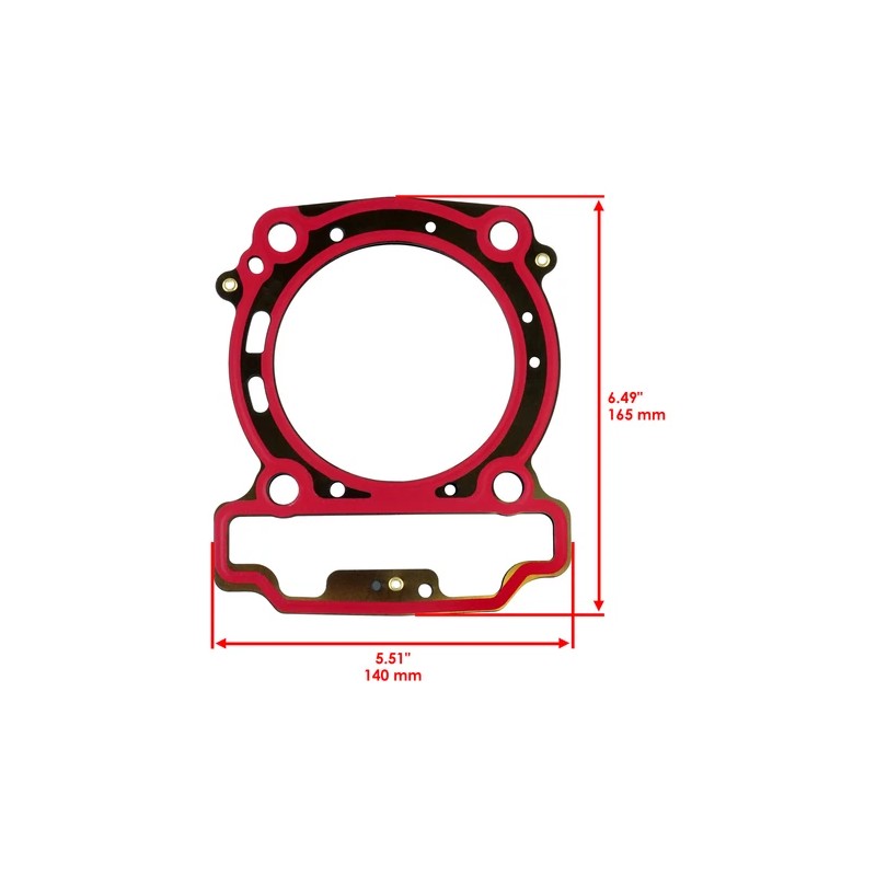 Caltric Cylinder Head Gasket for CanAm Outlander 850 4x4 EFI
