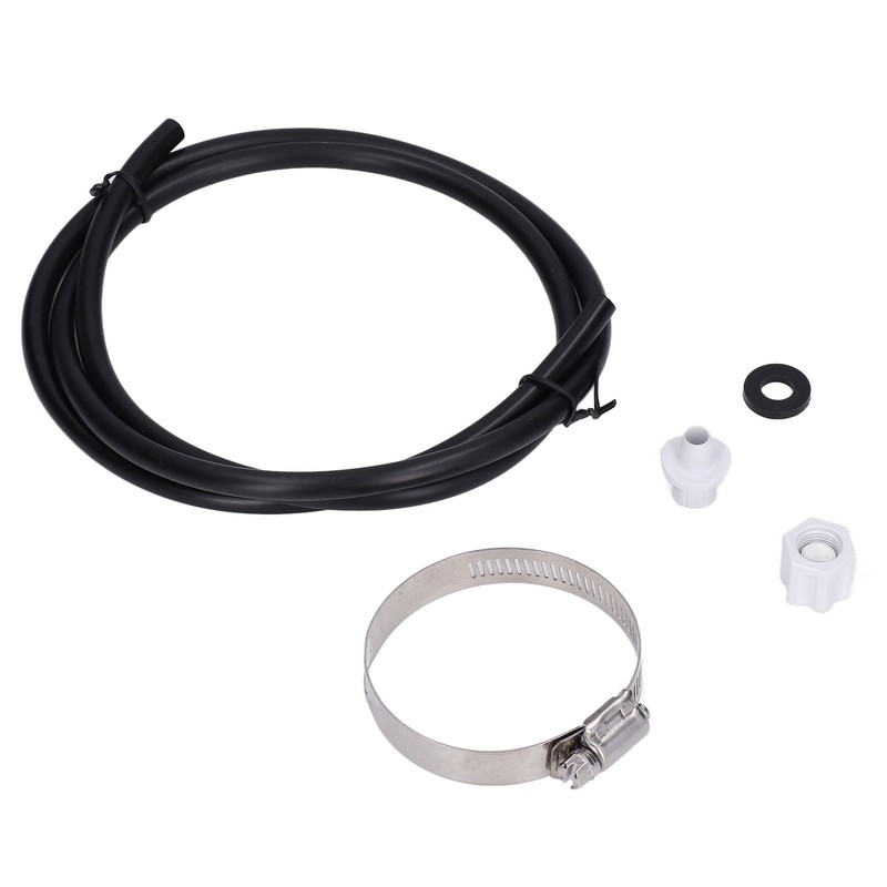 Chlorinator Feeder Connection Pack with Nut Gasket Clamp Tubing for