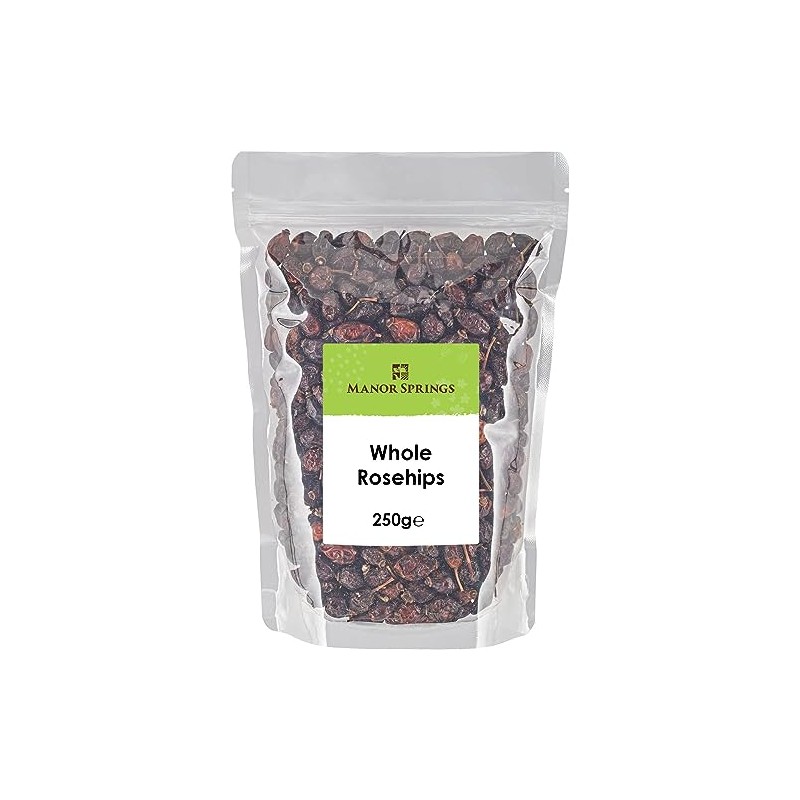 Whole Rosehips 250g by Manor Springs