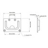 Ring Pull Handle 316 Stainless Steel Marine Flush Lifting Handle