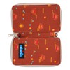 KAVU Go Time Bi-Fold Crossbody Wallet with Rope Strap, Mirage