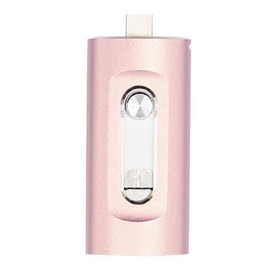 Multi-Application 3 in 1 USB Storage Flash Drive, Portable High Speed USB 3.0 Memory Storage, Durable OTG Flash Drive with Type-C Adapter for Phones, PC, Phone Computer Accessories, External Storage:_Silver_32GB