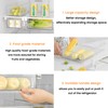 vacane Fridge Organizer Drawer, Clear Plastic Fridge Organizer Bins, Add